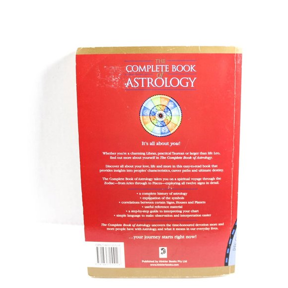 Vintage Y2K Complete Astrology Book By: Caitlin Johnstone 2003 Paperback Edition - Picture 5 of 7